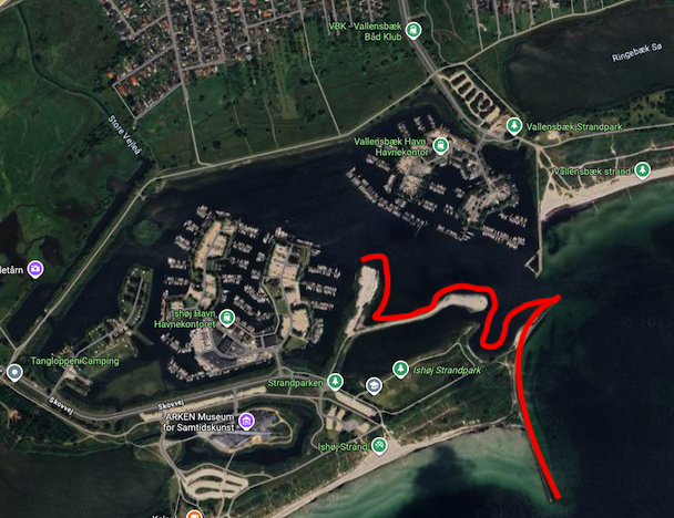 Havørredfiskeri i efteråret –  Omkring København